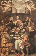 CRESPI, Daniele The Last Supper dhe oil on canvas